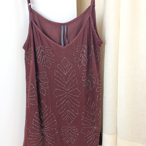 Beaded Anthropologie top! 🤎 brand new with tags - Picture 2 of 4